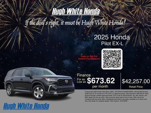 2025 Honda Pilot EX-L