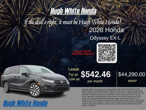 2026 Honda Odyssey EX-L