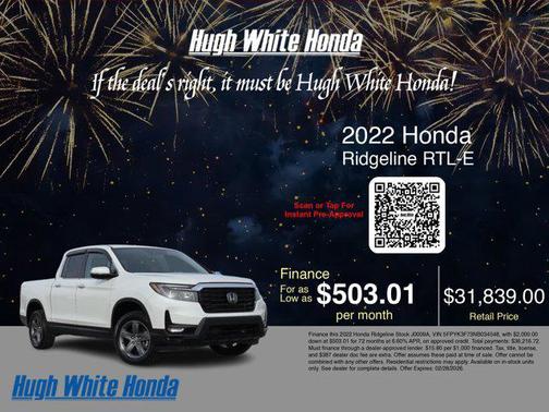 2022 Honda Ridgeline RTL-E