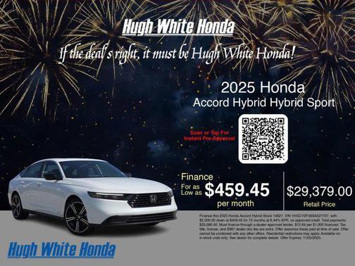 2025 Honda Accord Hybrid Base