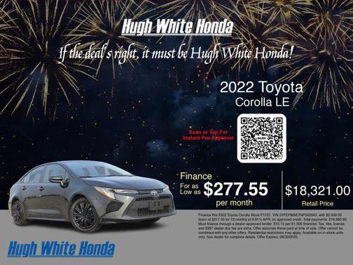 2022 Toyota Corolla LE