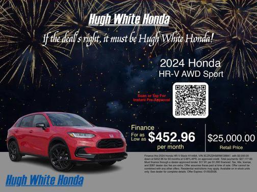 2024 Honda HR-V AWD Sport