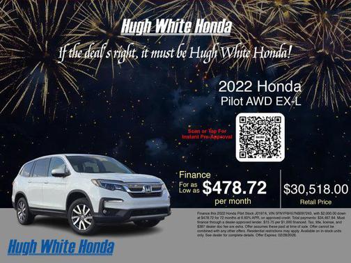 2022 Honda Pilot AWD EX-L