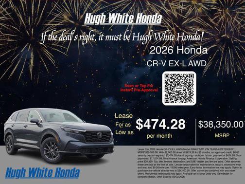 2026 Honda CR-V EX-L AWD