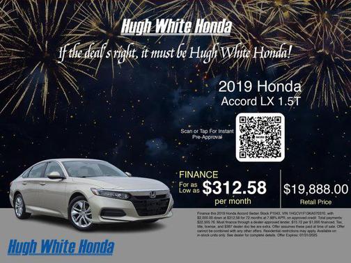 2019 Honda Accord LX