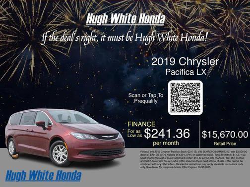 2019 Chrysler Pacifica LX