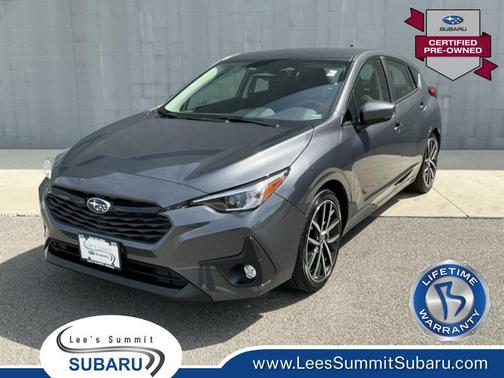 Magnetite Gray Metallic 2025 Subaru Impreza Sport