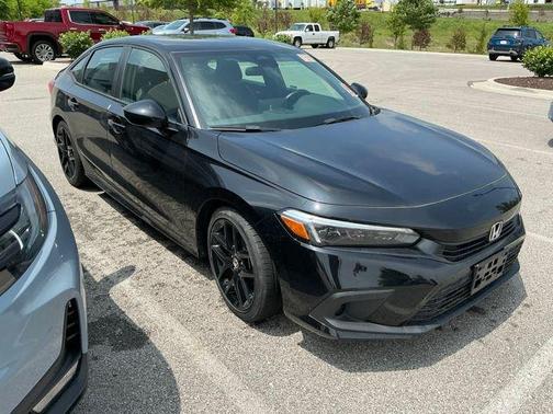 Crystal Black Pearl 2024 Honda Civic Sport
