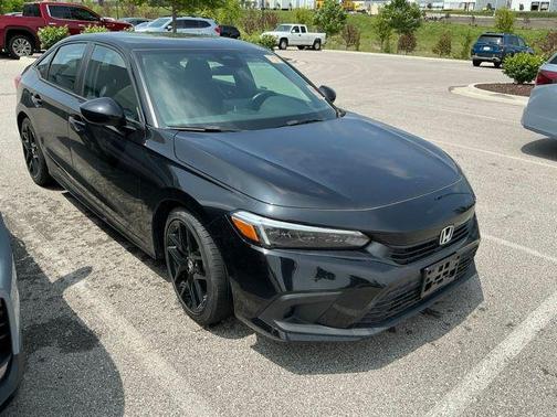 Crystal Black Pearl 2024 Honda Civic Sport