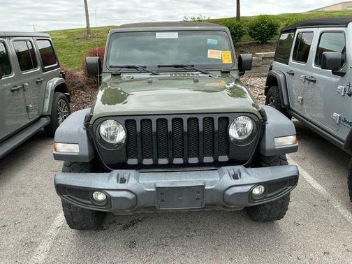 Sarge Green Clearcoat 2021 Jeep Wrangler Sport S