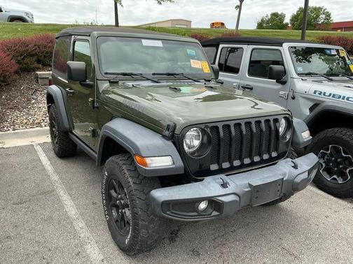 Sarge Green Clearcoat 2021 Jeep Wrangler Sport S