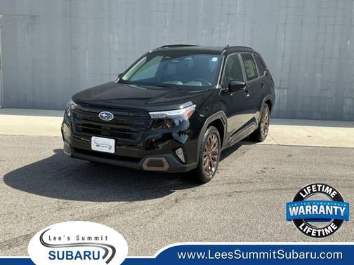 Crystal Black Silica 2026 Subaru Forester Sport