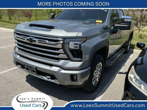 Sterling Gray Metallic 2024 Chevrolet Silverado 2500 High Country