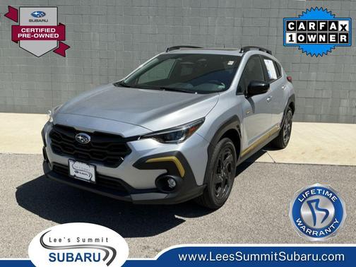 Ice Silver Metallic 2025 Subaru Crosstrek Sport