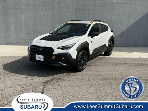Crystal White Pearl 2026 Subaru Crosstrek Wilderness
