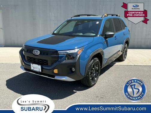 Geyser Blue 2026 Subaru Forester Wilderness