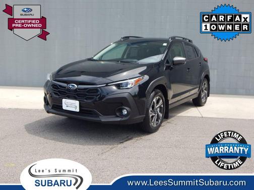 Crystal Black Silica 2025 Subaru Crosstrek Premium