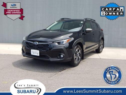 Crystal Black Silica 2025 Subaru Crosstrek Premium