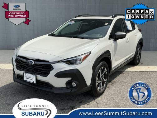 Crystal White Pearl 2025 Subaru Crosstrek Premium