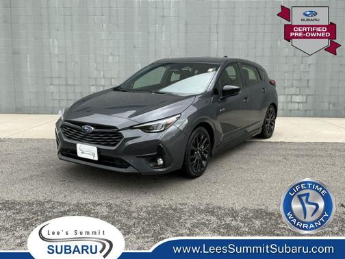 Magnetite Gray Metallic 2025 Subaru Impreza RS