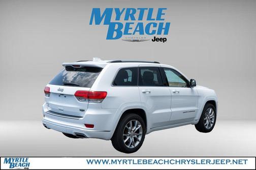 Bright White Clearcoat 2016 Jeep Grand Cherokee Summit