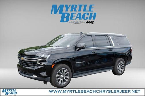 Black 2022 Chevrolet Suburban LT