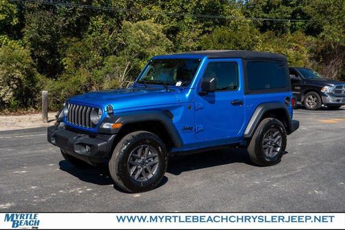 Hydro Blue Pearlcoat 2026 Jeep Wrangler Sport S