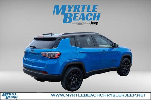 Laser Blue Pearlcoat 2023 Jeep Compass Latitude