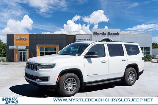 Bright White Clearcoat 2023 Jeep Wagoneer Series I 4x2