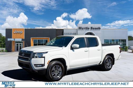Glacier White 2025 Nissan Frontier SV