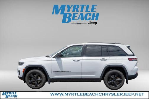 Bright White Clearcoat 2023 Jeep Grand Cherokee Limited