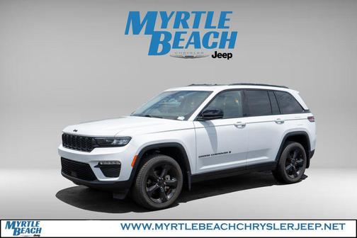Bright White Clearcoat 2023 Jeep Grand Cherokee Limited