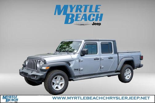 Billet Silver Metallic Clearcoat 2020 Jeep Gladiator Sport S