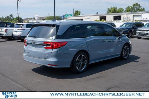 Gray 2023 Honda Odyssey Elite