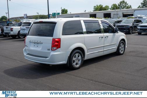 Stone White Clearcoat 2012 Dodge Grand Caravan Crew