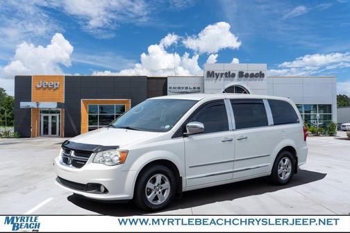 Stone White Clearcoat 2012 Dodge Grand Caravan Crew