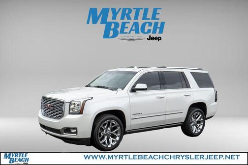 White Frost Tricoat 2020 GMC Yukon Denali