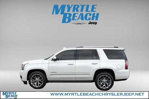 White Frost Tricoat 2020 GMC Yukon Denali
