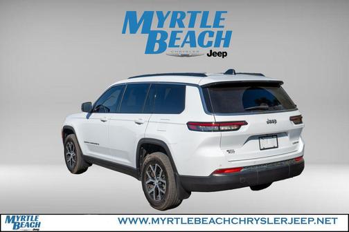 Bright White Clearcoat 2025 Jeep Grand Cherokee L Limited