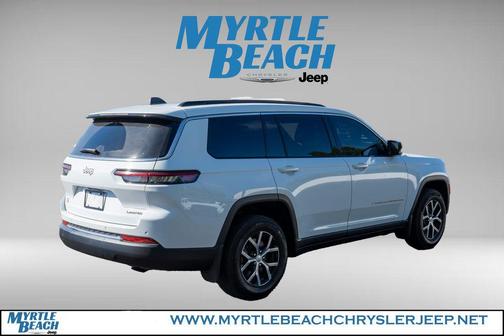 Bright White Clearcoat 2025 Jeep Grand Cherokee L Limited