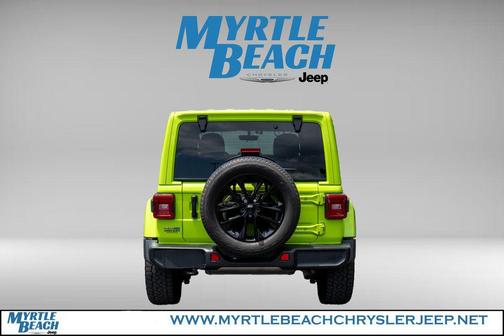 Limited Edition Gecko Clear Coat 2021 Jeep Wrangler Unlimited 4xe Sahara
