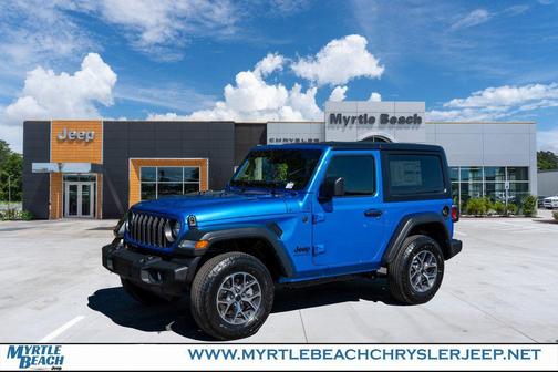 Hydro Blue Pearlcoat 2026 Jeep Wrangler Sport S
