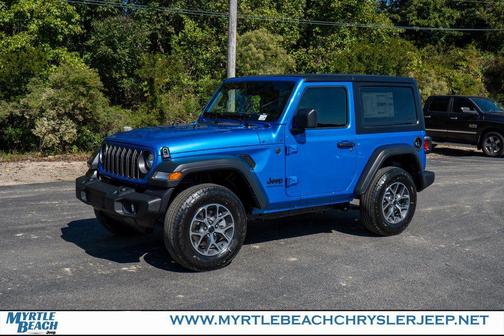 Hydro Blue Pearlcoat 2026 Jeep Wrangler Sport S