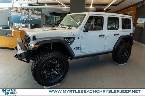Bright White Clearcoat 2025 Jeep Wrangler Willys
