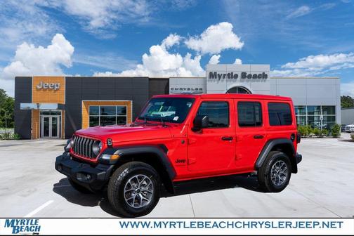 Firecracker Red Clearcoat 2026 Jeep Wrangler Sport S