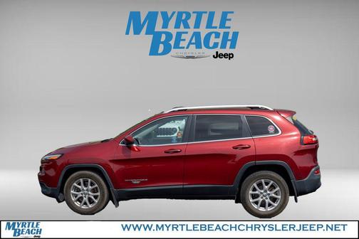 Deep Cherry Red Crystal Pearlcoat 2016 Jeep Cherokee Latitude
