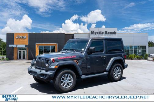 Granite Crystal Metallic Clearcoat 2023 Jeep Wrangler Sport S