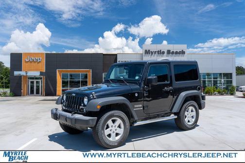 Black Clearcoat 2017 Jeep Wrangler Sport