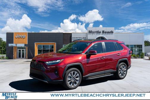 Ruby Flare Pearl 2023 Toyota RAV4 Limited