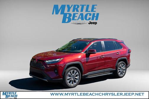 Ruby Flare Pearl 2023 Toyota RAV4 Limited